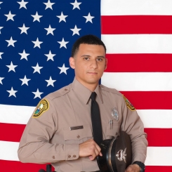 Photo of Officer Cesar “Echy” Echaverry, killed in the line of duty, August 17, 2022.