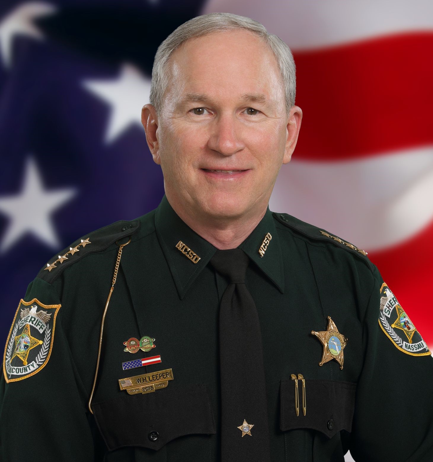 Photo of Nassau County Sheriff Bill Leeper